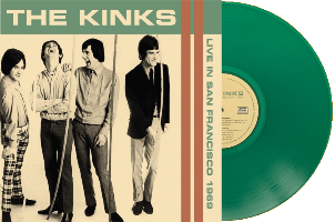 The Kinks - 2020 Live in San Francisco 1969 - Green vinyl LP  - 150 kr.